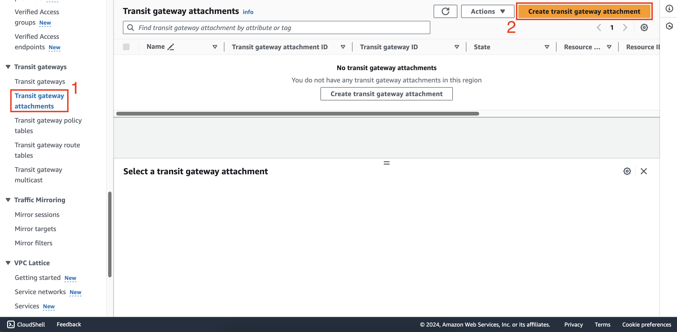 Configure route tables