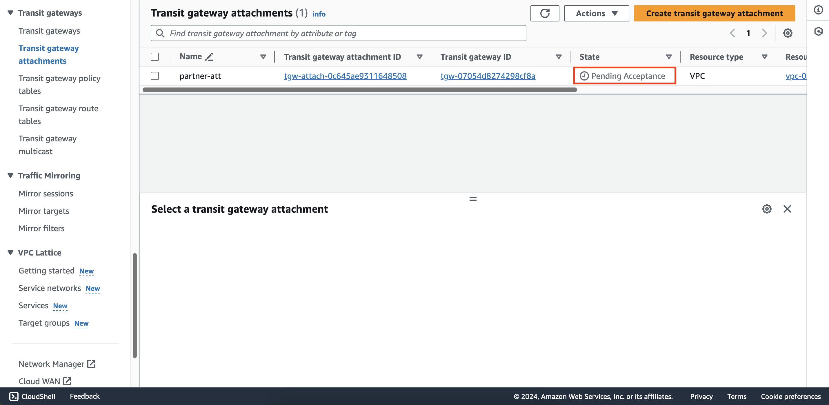 Configure route tables